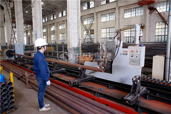 15吨卧式双滚筒链式燃煤锅炉